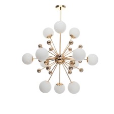 Modesta chandelier 12he27 gold 83x83x100 cm