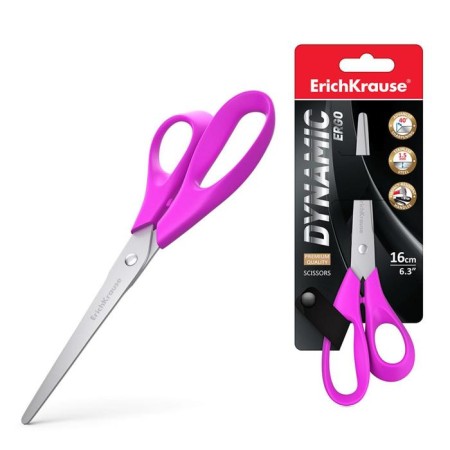 Scissors Erichkrause Dynamic, 16 cm, mix