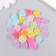 Decor for creativity plastic "heart-marmalade" set 30 pcs mix 1x1x0.5 cm