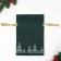 Gift bag "Magic Forest" green, 20 x 30 cm