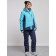 Ski suit female winter, size 58, blue color