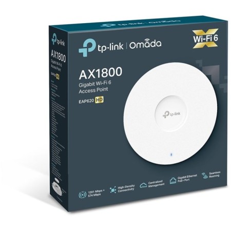 Access point TP-Link EAP620 HD AX1800, 10/100/1000Base-TX, white-4