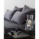 Set of pillowcases Wild, 70x70 cm, 2 pcs, dark gray color