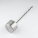 Stainless steel-steel canor, 500 ml, h = 44.5 cm, silver color