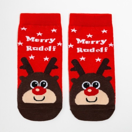 New Year's gift set KAFTAN HAPPY New Year, socks RR 35-37 (22-24 cm), candlestick-1