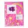 Foil ball 28 "Flower", pink