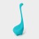 Seitchechko for brewing tea "dinosaur", 14.5 cm, turquoise color