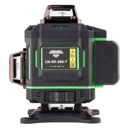 Laser level AMO LN 4D-360-7 856150, 25 m, 4 rays, 520 HM, 2 class, 360 °-4