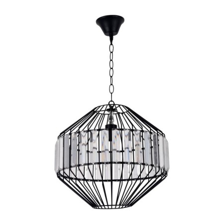 Lamp Ceiling Economy light 20028/1BK, 1x40W, E27, 65x35x35 cm, black color black