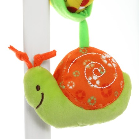 Stretching - spiral with toys arc on a stroller / crib for babies 0+ "Girafics", crush me-13