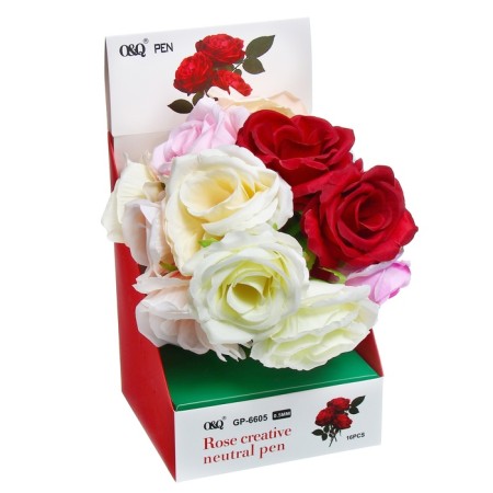 Gel Helly-Prikol "Big Rose", barcode on a thing, mix-6