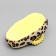 The toy is soft for dogs "slippers with a rope", with a squeak, 15 cm, yellow