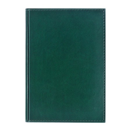 Delivery of a non -stated A5, 160 Vivevella sheets, artificial leather cover, corner perforation, green-10