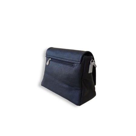 Bag Messenger, valve department, external pocket, black color-2