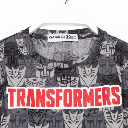 Long sleeve T-shirt "Transformers", height 122-128-5