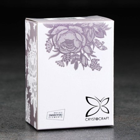 Souvenir "Two hearts with an arrow", 7 × 6 × 3 cm, with crystals-3