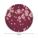 Tables on the table "Sakura flowers", round, Saten, d = 150 cm