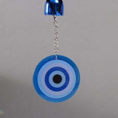 Wind music Metal from the evil eye "Tree of prosperity" 5 bells 35 cm-3