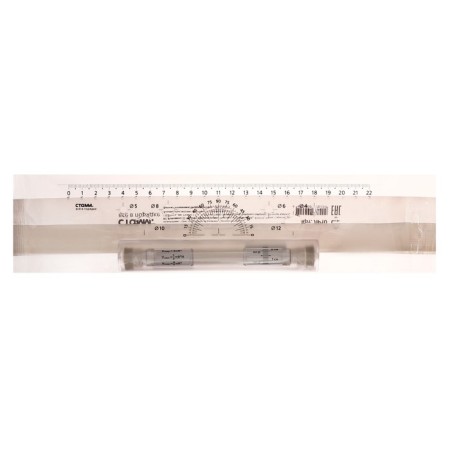 Risshina ruler 22 cm Istanm, colorless, plastic video-1