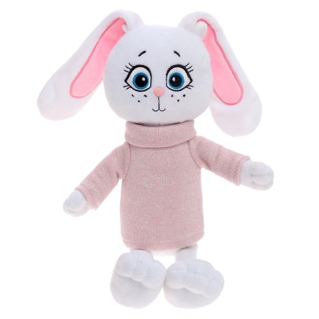 Soft toy "Bunny Emmy in a sweater", 25 cm