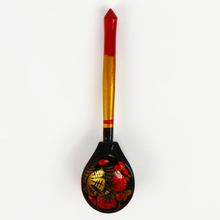 Kitchen "Spoon Tea painted. Khokhloma "-6