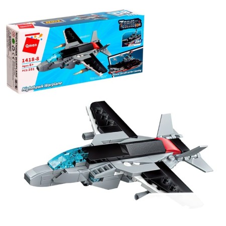 Designer Military zone "Combat transport. Combat Airpline "Nighthauk", 101 parts