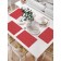 Set of napkins for setting the table "Red Fun", rectangular, size 32x46 cm, 4 pcs