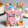 Candle for the cake "Happy Birthday, Kitten Unicorn", 8 cm