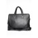 Male portfolio, genuine leather, DG black, 37x7x29 cm