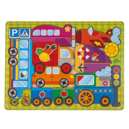 Головоломка «Учим транспорт»-8