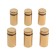 Remote holder for signs, 16x30 mm, color gold, set 6 pcs.