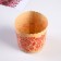 Paper form for cake "Red Easter" 90 x 90 mm