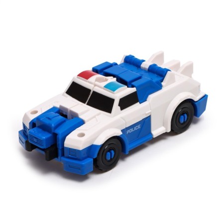 A set of robots "policeman", transformed-9