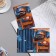 Postcard "Happy Anniversary!" Congrev, embossing, blue background, car, 38x29 cm