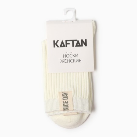 Women's socks KAFTAN NICE DAY R.36-39 (23-25 ​​cm), milk-3