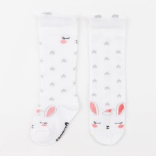 Гольфы детские Крошка Я "Зайка" 12-14 см, белый