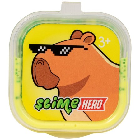Slime "Slime Hero. Capybara ", yellow, 60 g-1