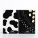 Gift set: 2 covers for passport, white/black color