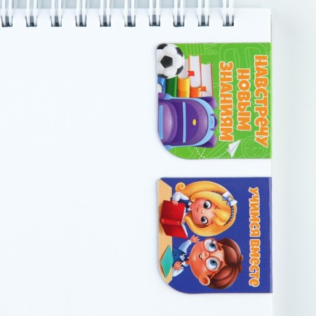 Magnetic bookmarks on the score for the graduation "Good luck graduate" 2 pcs-1