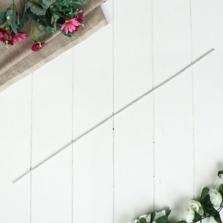 Wire for the manufacture of artificial colors "White" 60 cm section 4 mm-1