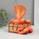New Year's piggy bank "Cobra on the chest" 20 x 17 x 12 cm.