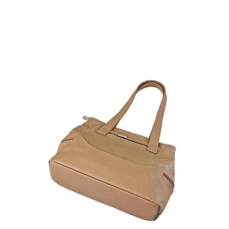 Bag Women's claim, lightning, beige color-1