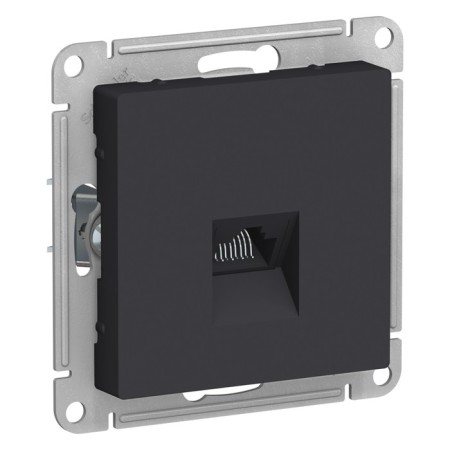 Computer outlet SE AtlasDesign, RJ45, built -in, IP20, carbonate, Atn001083-1