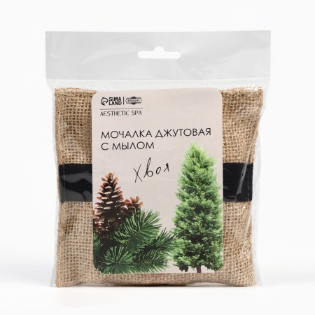 Jet washcloth with soap "needles" 100 g of benpar