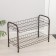 Shoe shelf collapsible, 2 tiers, 68 × 28 × 44 cm, color copper antik