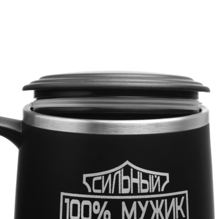 Thermal circle, 300 ml, campaign "100% man"-4