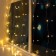 Garland "Curtain" 1.6 × 1.6 m dew, IP20, silver thread, 160 LED, warm white glow, 8 modes, 220 V