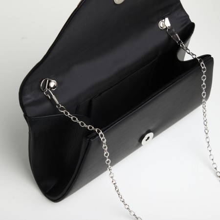 Female bag on a magnet, black color-4