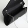 Female bag on a magnet, black color
