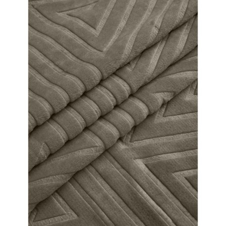 Texrepublic blanket, size 150x200 cm, brown color-3